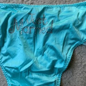 3 pair Victoria’s Secret bridal panties